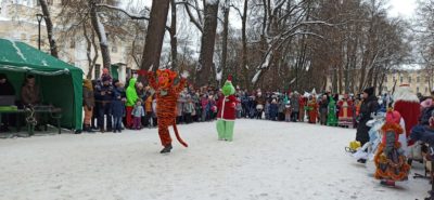 В Калуге прошёл новогодний карнавал