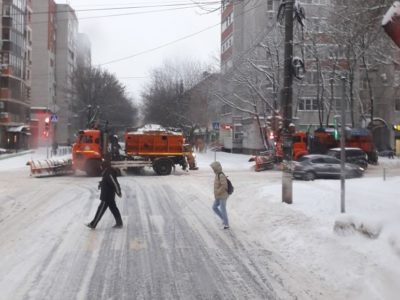 Опубликовано расписание уборки снега на улицах Калуги