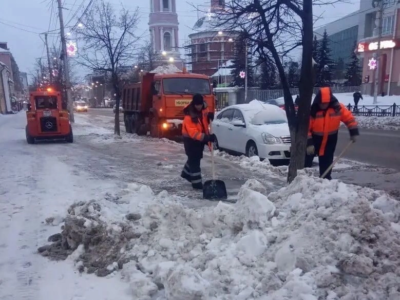 В Калуге из-за оттепели изменили технологию уборки улиц