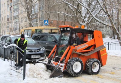 За сутки с улиц Калуги вывезли 1740 кубов снега