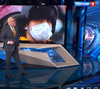 На канале «Россия-1» Дмитрий Киселев рассказал как в Калужской области решают межнациональные вопросы