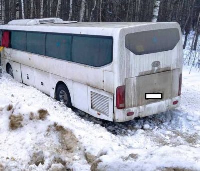 Рейсовый автобус столкнулся с грузовиком на трассе М3 «Украина»