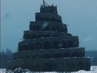 В Никола-Ленивце на Масленицу сожгут 22-метровую «Вавилонскую башню»