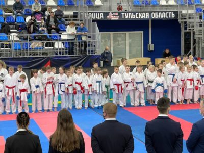 Калужские каратисты завоевали 5 золотых медалей на открытом первенстве Тульской области