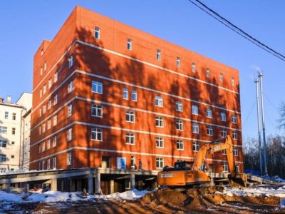 В Калуге заканчивается строительство нового корпуса детской областной больницы