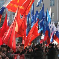 Калужане отметили Крымскую весну Калужане отметили Крымскую весну