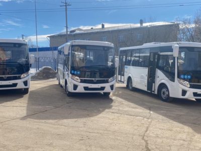 Калуга получила три новых автобуса