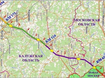 Правительство России подтвердило намерение реконструировать еще один участок трассы М3 «Украина