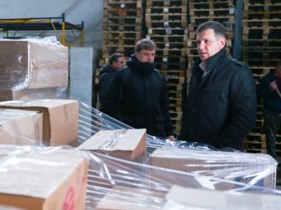 Очередная партия гуманитарной помощи отправлена из Калуги на Донбасс