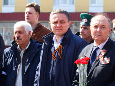 В Калуге прошёл митинг в поддержку российской армии