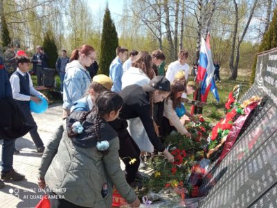 Калужане провели митинг в честь 77-ой годовщины Победы