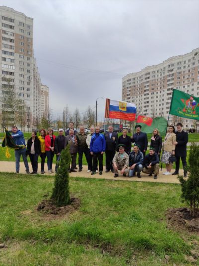 На Правобережье Калуги посадили «Сад памяти»