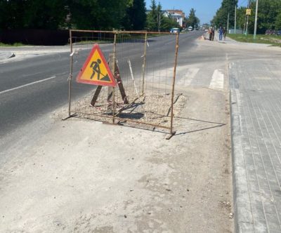 На Советской улице начался ремонт дорожного полотна