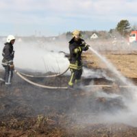 В Калужской области возобновились палы сухой травы