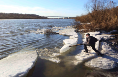На реках Калужской области начался подъем воды