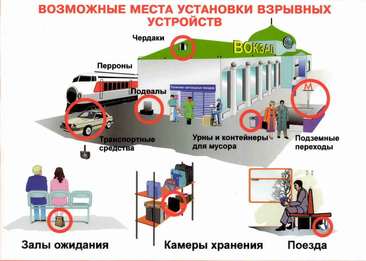 Памятка: как действовать при угрозе теракта на транспорте — Газета  «Калужская неделя»