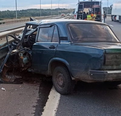 22-летний водитель «семерки» попал в реанимацию после ДТП на трассе М3 «Украина»