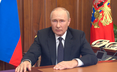 Владимир Путин призвал Украину прекратить огонь и начать переговоры