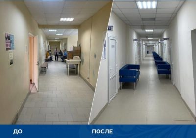 Завершен ремонт больницы в Дзержинском районе
