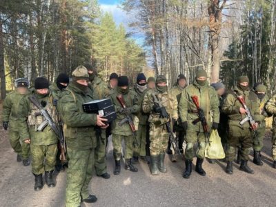 Дополнительное снаряжение и оборудование доставлено мобилизованным калужанам в Ногинск