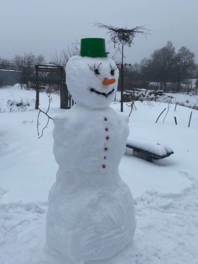 В Новом году пройдёт акция «Парад снеговиков»