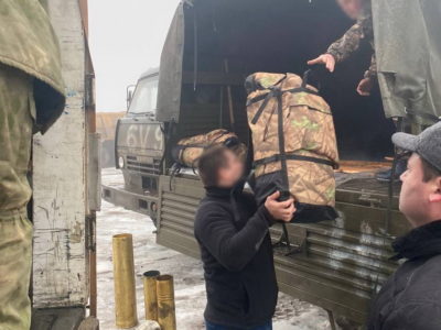 Артиллеристам из Калужской области доставили дополнительное снаряжение