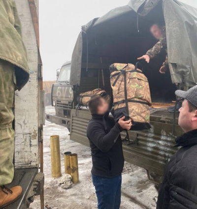 Артиллеристам из Калужской области доставили дополнительное снаряжение