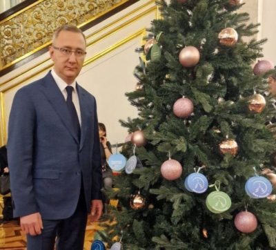 Владислав Шапша поздравил  жителей Калужской области с Новым годом и Рождеством Христовым