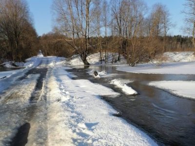 Морозы спасли две малоярославецких деревни