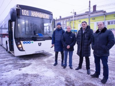 Калуга протестирует автобус для КамАЗа