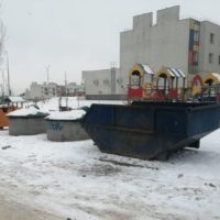 С контейнерных площадок с начала года вывезено 40 тысяч кубометров мусора