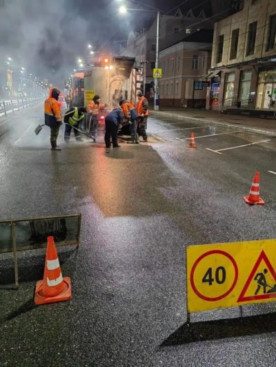 План ямочного ремонта улиц Калуги составят после потепления