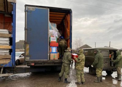Калужская область продолжает  отправлять гуманитарную помощь бойцам