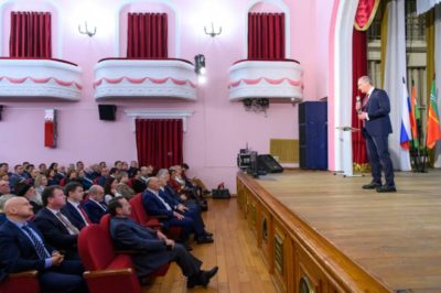 Депутат Насрула Омарасхабов принял участие в отчете главы Людиновского района