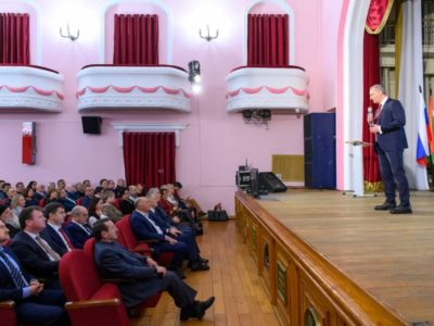 Депутат Насрула Омарасхабов принял участие в отчете главы Людиновского района