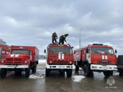 Работники калужского МЧС готовы к началу пожароопасного сезона
