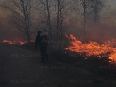 На большей части Калужской области введен особый противопожарный режим