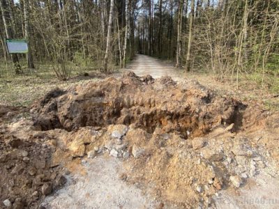 Дорогу к Сероводородным озерам перекрыли  до конца пожароопасного сезона