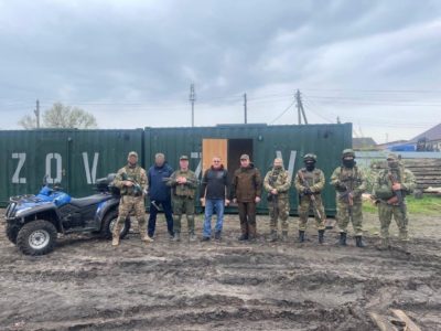 Дмитрий Денисов доставил гуманитарный конвой для бойцов