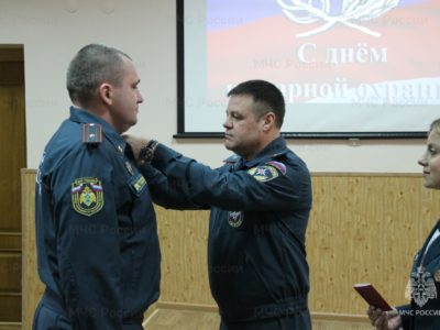 В Калуге отметили 374-ю годовщину пожарной охраны России