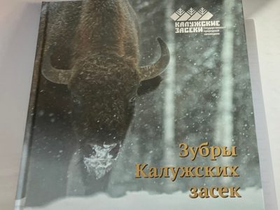В Калужской области издана новая книга о зубрах