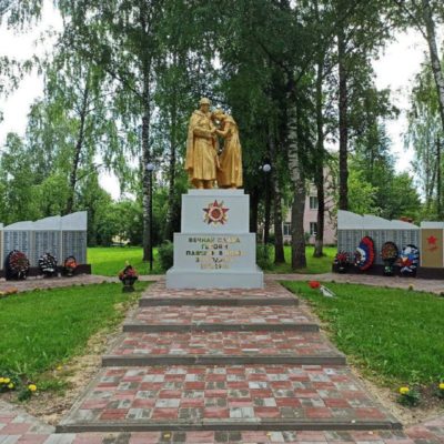 В Калужской области продолжается благоустройство воинских захоронений