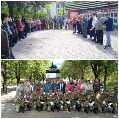 В Калуге состоялись торжественные митинги в преддверии Дня Победы