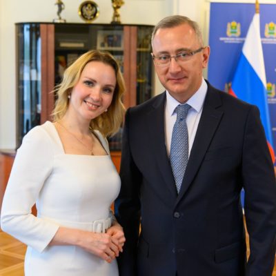 Владислав Шапша и Мария Львова-Белова провели рабочую встречу
