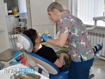 Калужские стоматологи начали приём в подшефном Первомайске