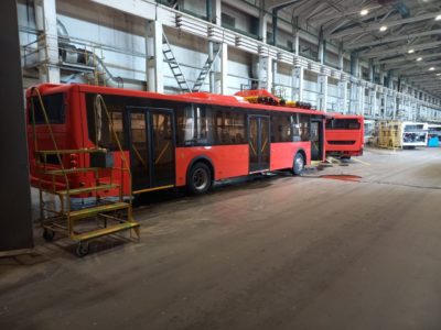 Первую партию автобусов Калуга получит в конце июля
