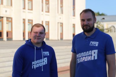 Калужские волонтёры помогают восстанавливать подшефный Первомайск 