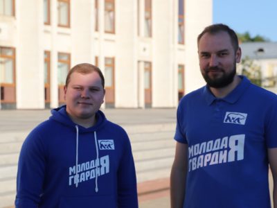 Калужские волонтёры помогают восстанавливать подшефный Первомайск 