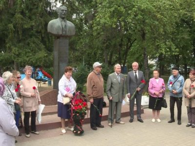Калужские ветераны почтили память Павла Андреевича Воронина