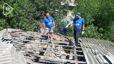 Калужские молодогвардейцы начали оказывать помощь в восстановлении Первомайска (ЛНР)